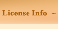 License Information